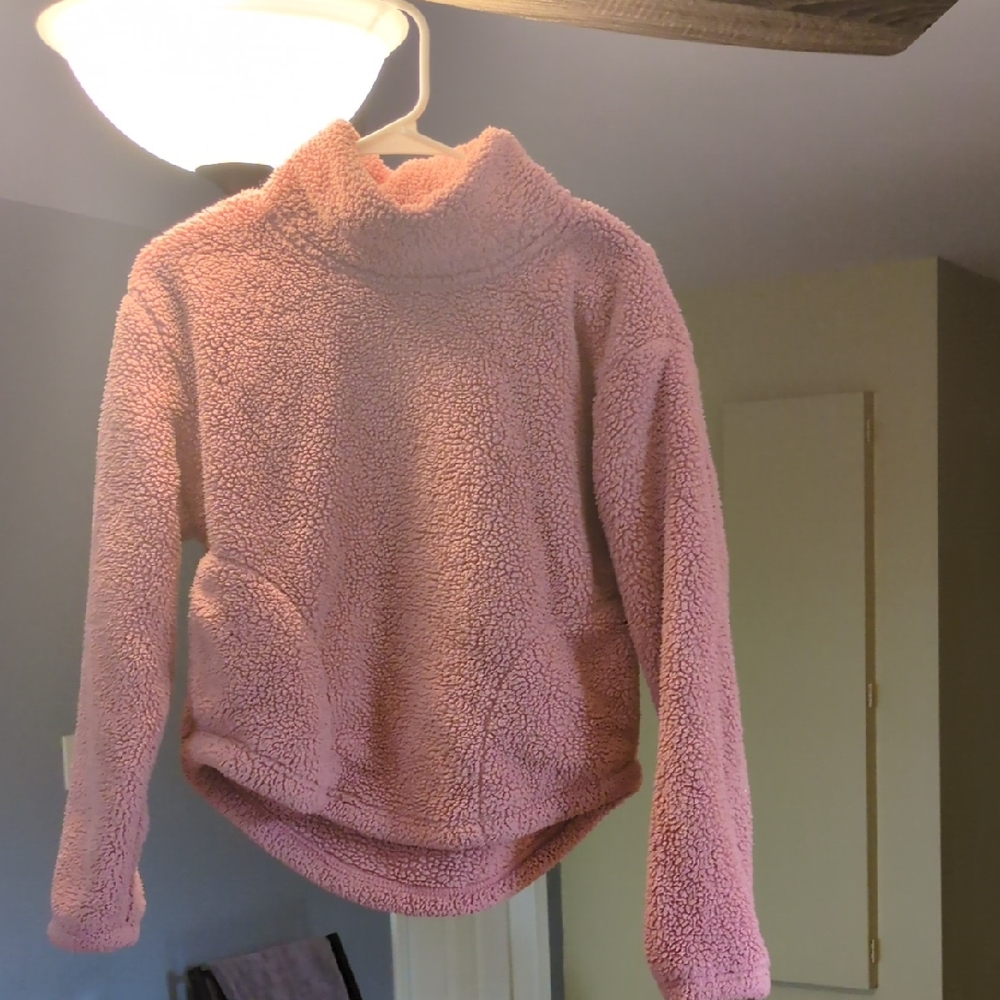 All in Motion Soft Pink Cowl Neck Sweater